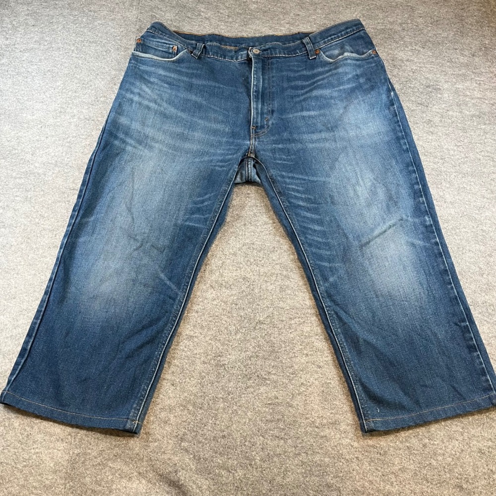 Levi's Mens‎ 541 Athletic Taper Blue Jeans Denim Casual Workwear W44 L30 Stretch